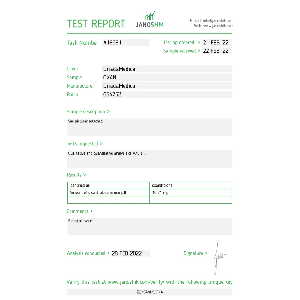Anavaros 10mg (Oxandrolone) – Image 6