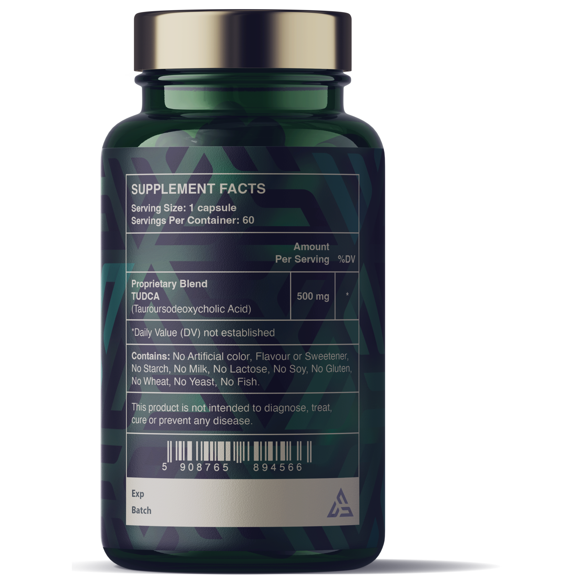 allaes tudca 500mg / 60 capsules