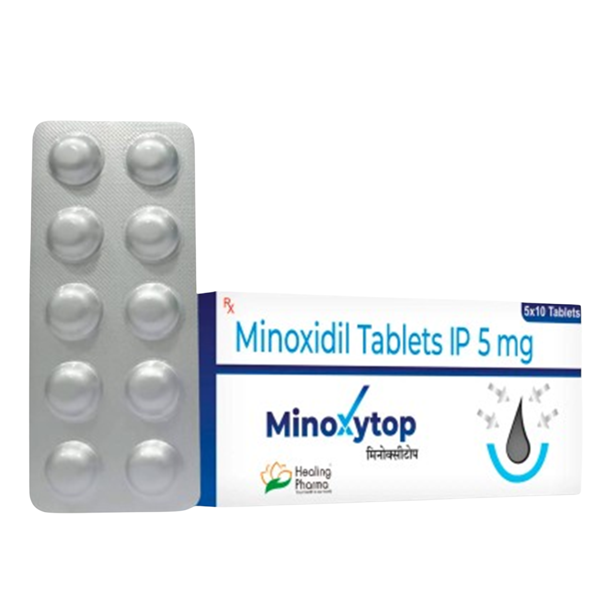 minoxytop 5mg (minoxidil tablets ip)